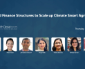 Webinar: Blended Finance Structures to Scale up Climate Smart Agriculture Webinar: Blended Finance Structures to Scale up Climate Smart Agriculture