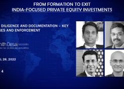 India-Focused Private Equity Investments – Due Diligence and Documentation – Key Issues and Enforcement Day 4