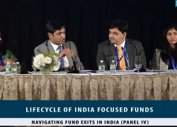 Seminar: Lifecycle of India Focused Funds (New York, July 12, 2016): Panel 4
